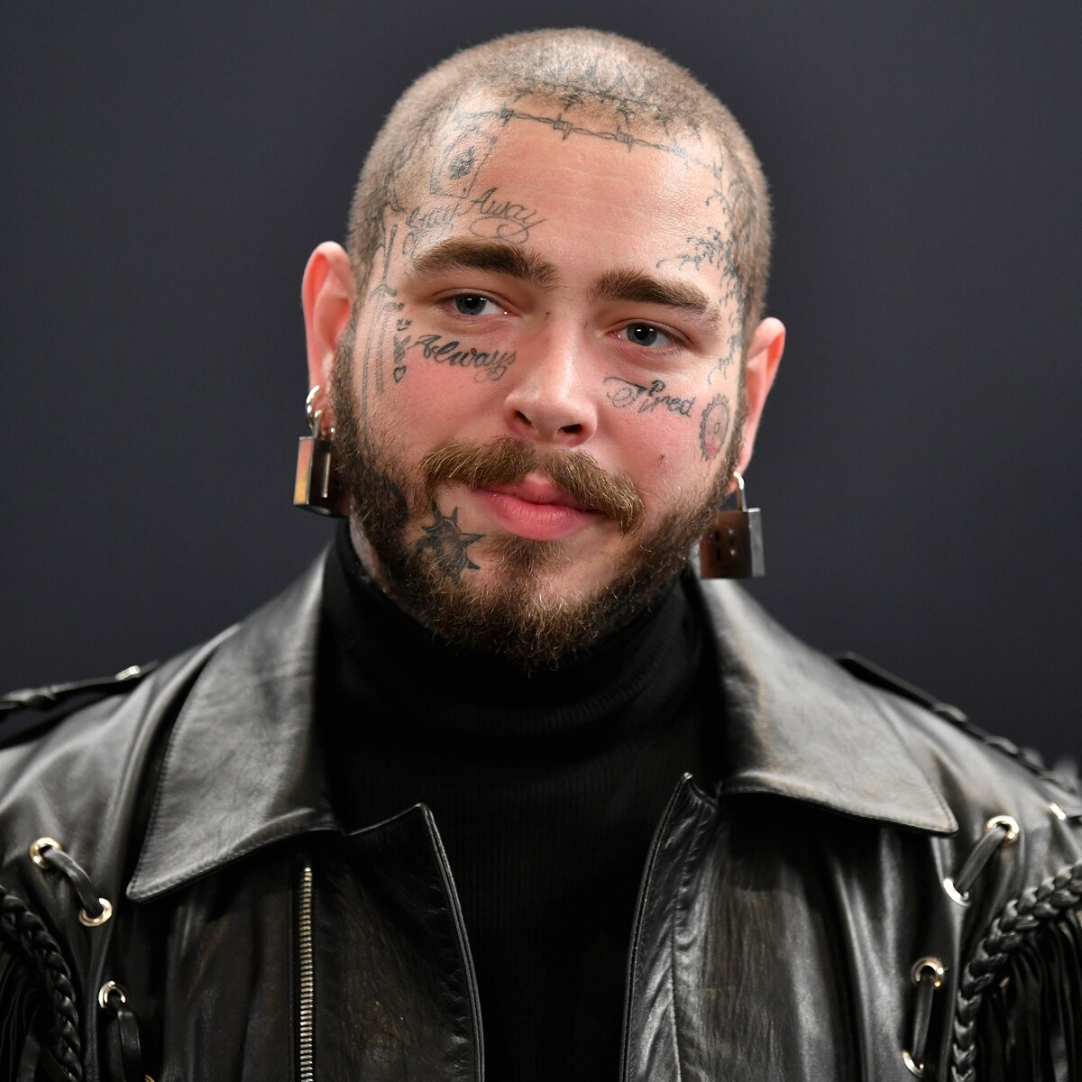 Post Malone's New Face Tattoo Will Have You Saying "Wow" - E! Online